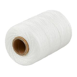 Everbilt 1/16 in x 250ft. Poly Twisted Mason Twine Refill, White 814150 - The Home Depot | The Home Depot