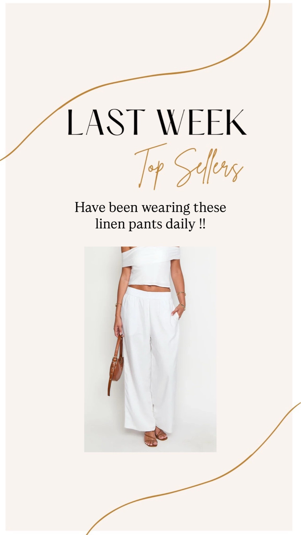 The best linen pants

#LTKootd
