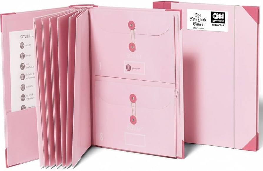 Savor | The Folio™ Document Organizer 2025 Edition | Premium Life Binder Acid-Free Custom Dyed ... | Amazon (US)