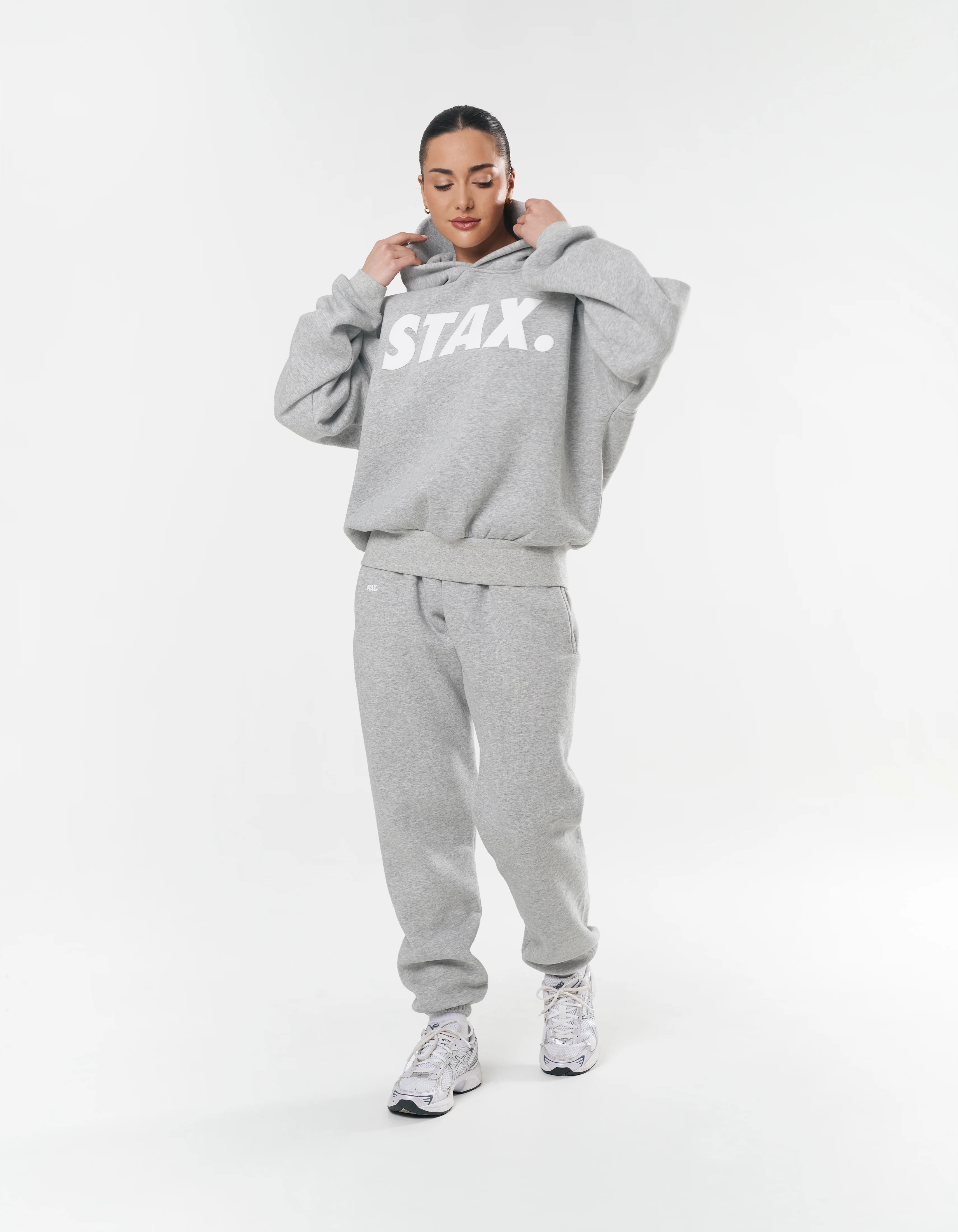 Classic Cuffed Jogger - Dark Grey Marle | STAX.