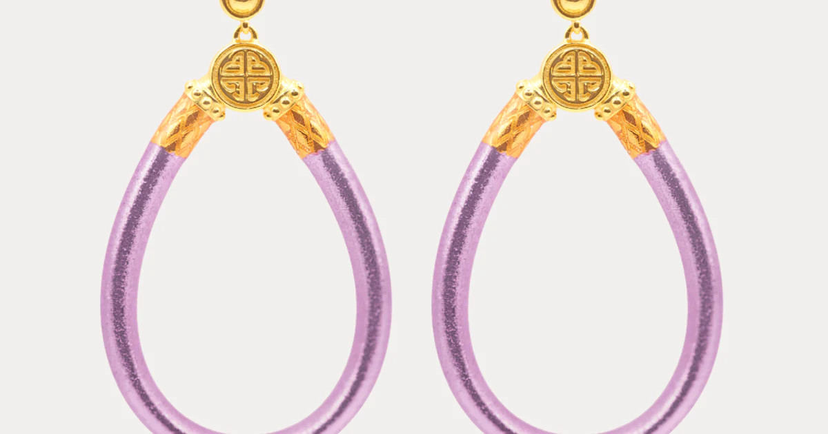 Lila All Weather Earrings | BuDhaGirl