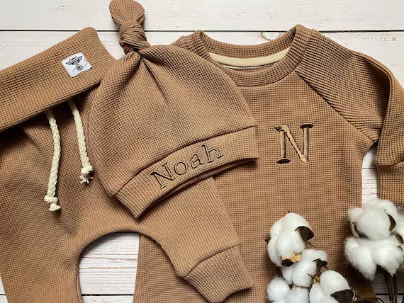 Gender Neutral Baby Clothes Newborn Boy Coming Home Outfit | Etsy | Etsy (US)