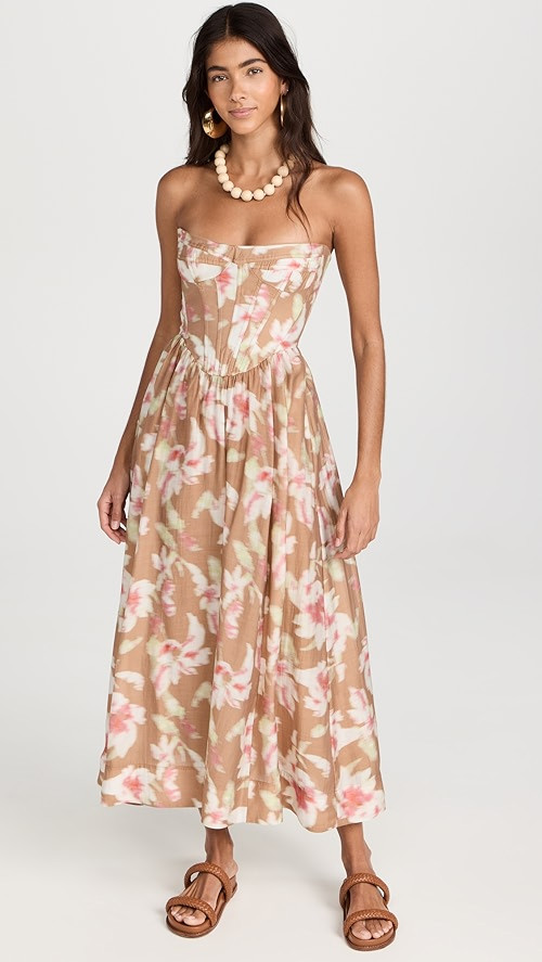 Lola Corset Midi Dress | Shopbop