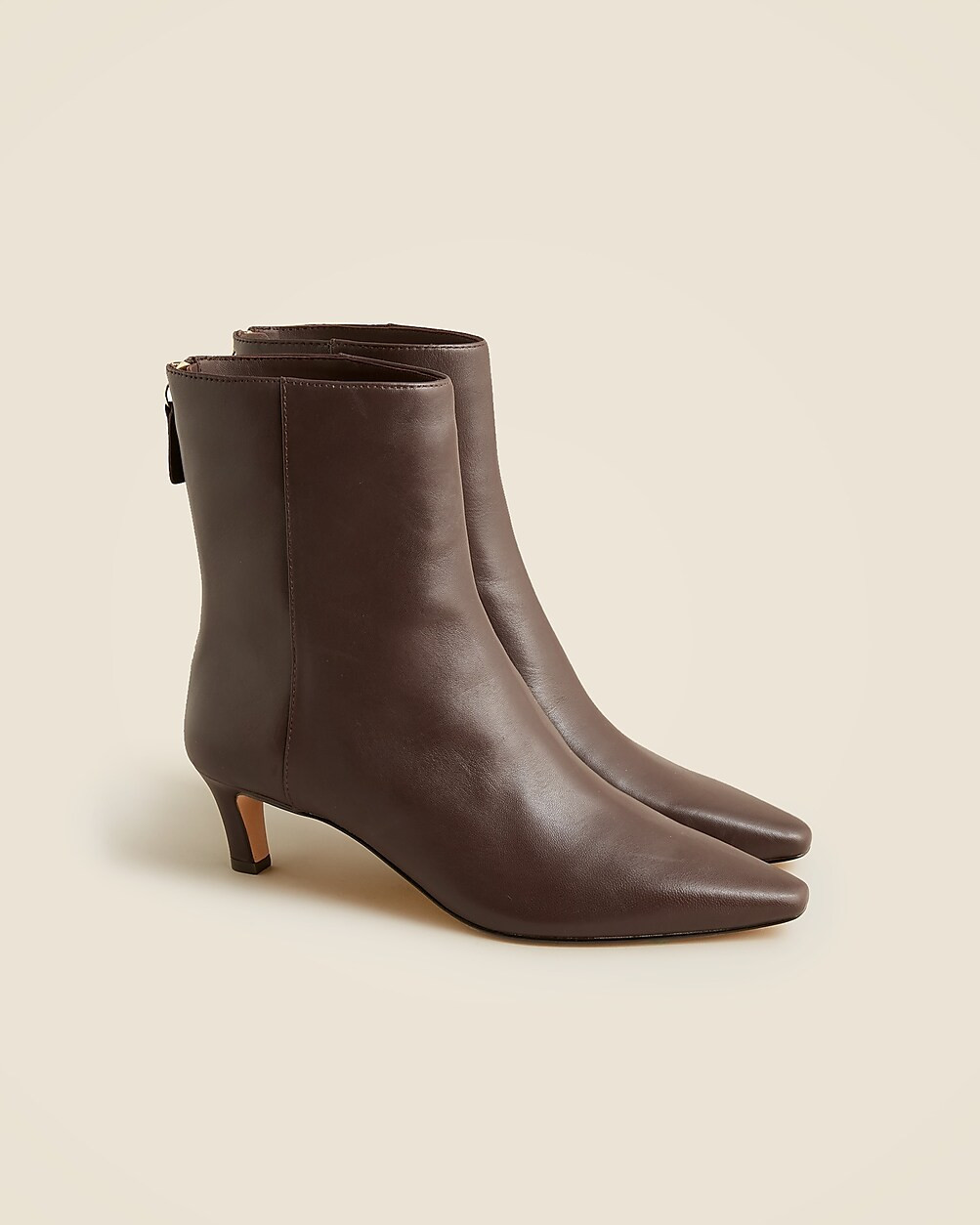 Stevie ankle boots in leather | J. Crew US
