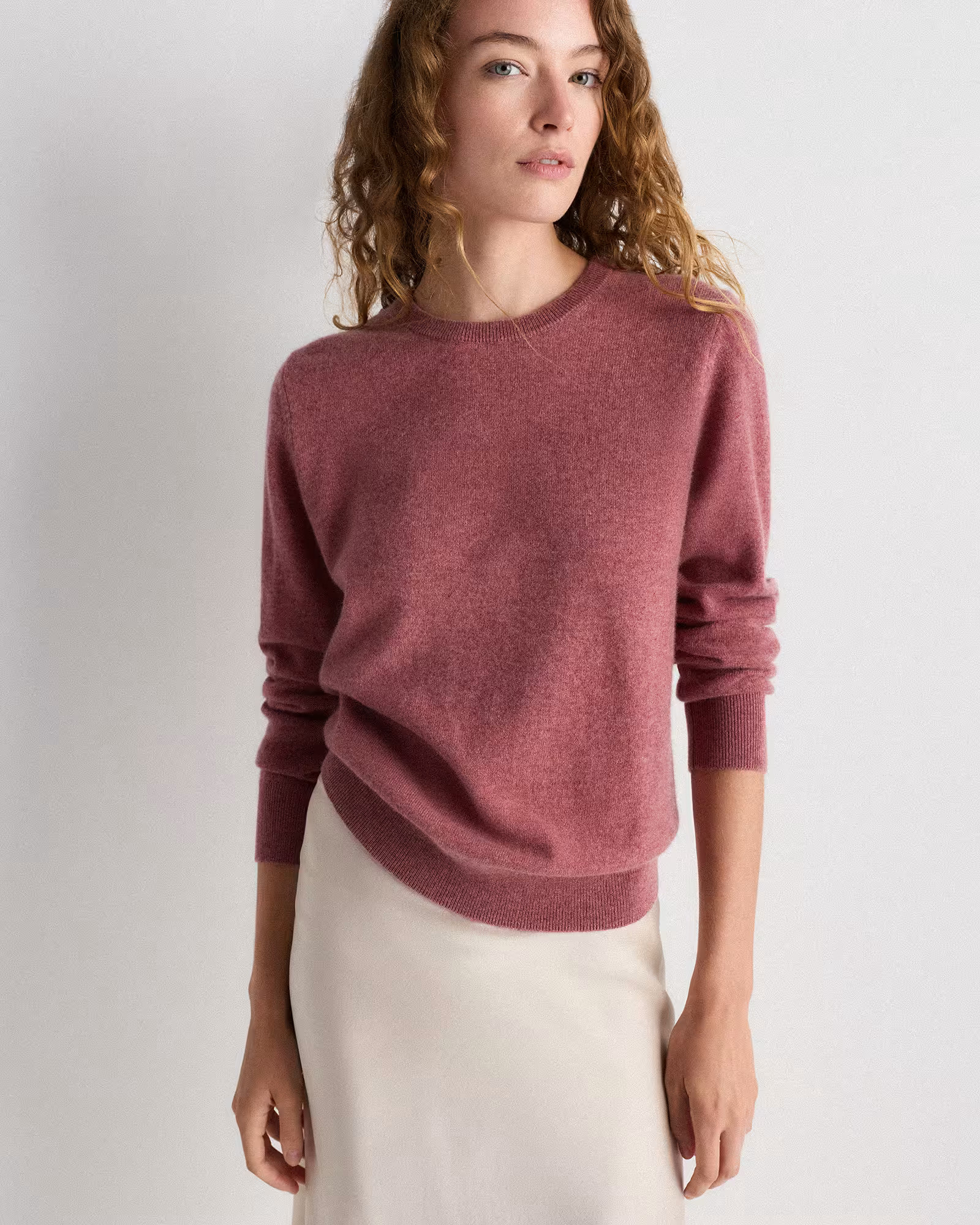 Mongolian Cashmere Crewneck Sweater | Quince