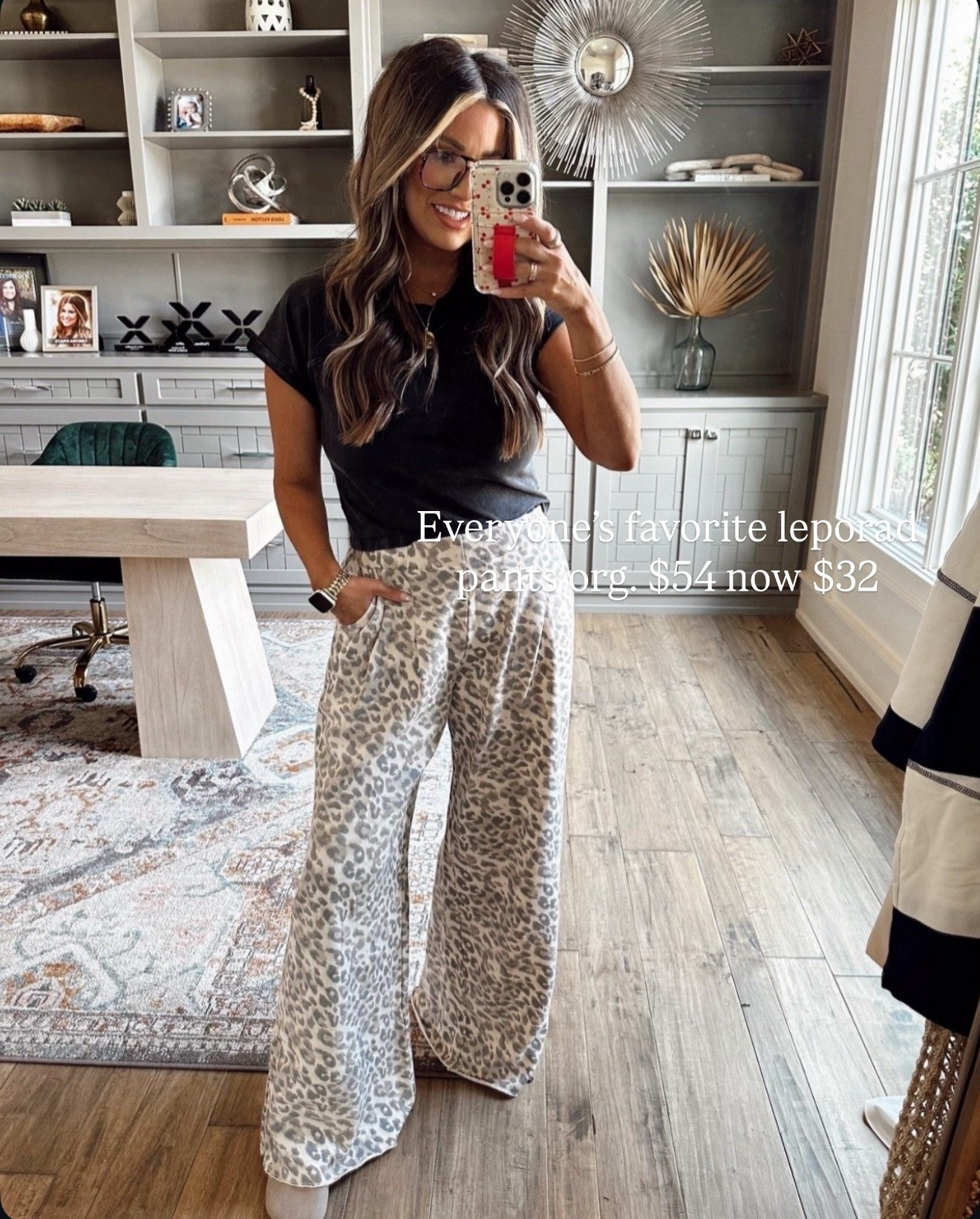 Aerie leopard Pants 

#LTKCyberWeek #LTKHoliday #LTKSaleAlert