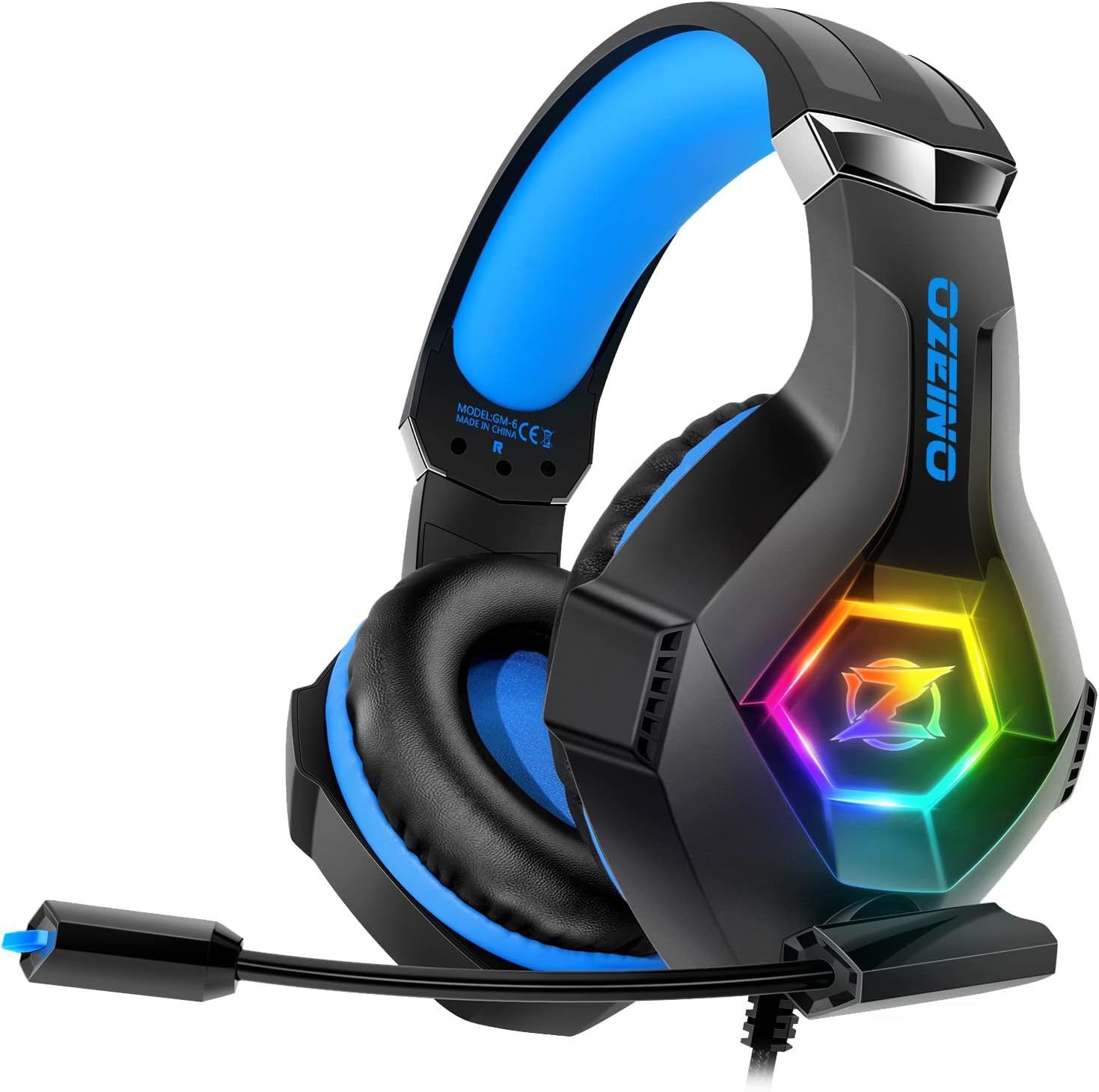 Ozeino Gaming Headset PS5 PS4 Headset with 7.1 Surround Sound, Gaming Headphones with Noise Cance... | Amazon (US)