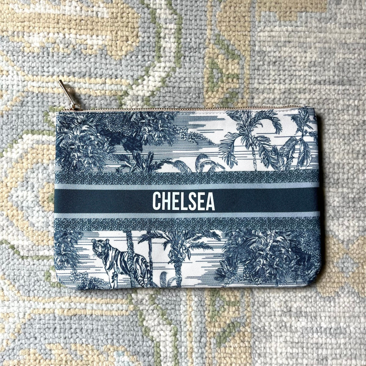 Toile Cosmetics Pouch (Note: 4 week turnaround time) | Sea Marie Designs