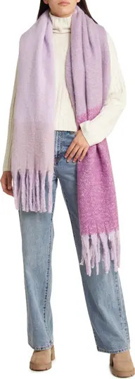 Colorblock Blanket Scarf | Nordstrom