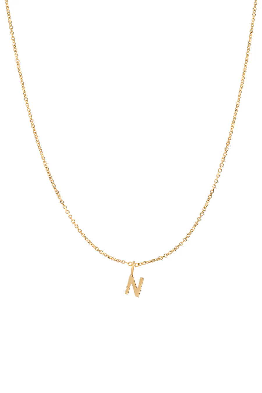 Essential Initial Necklace | BYCHARI