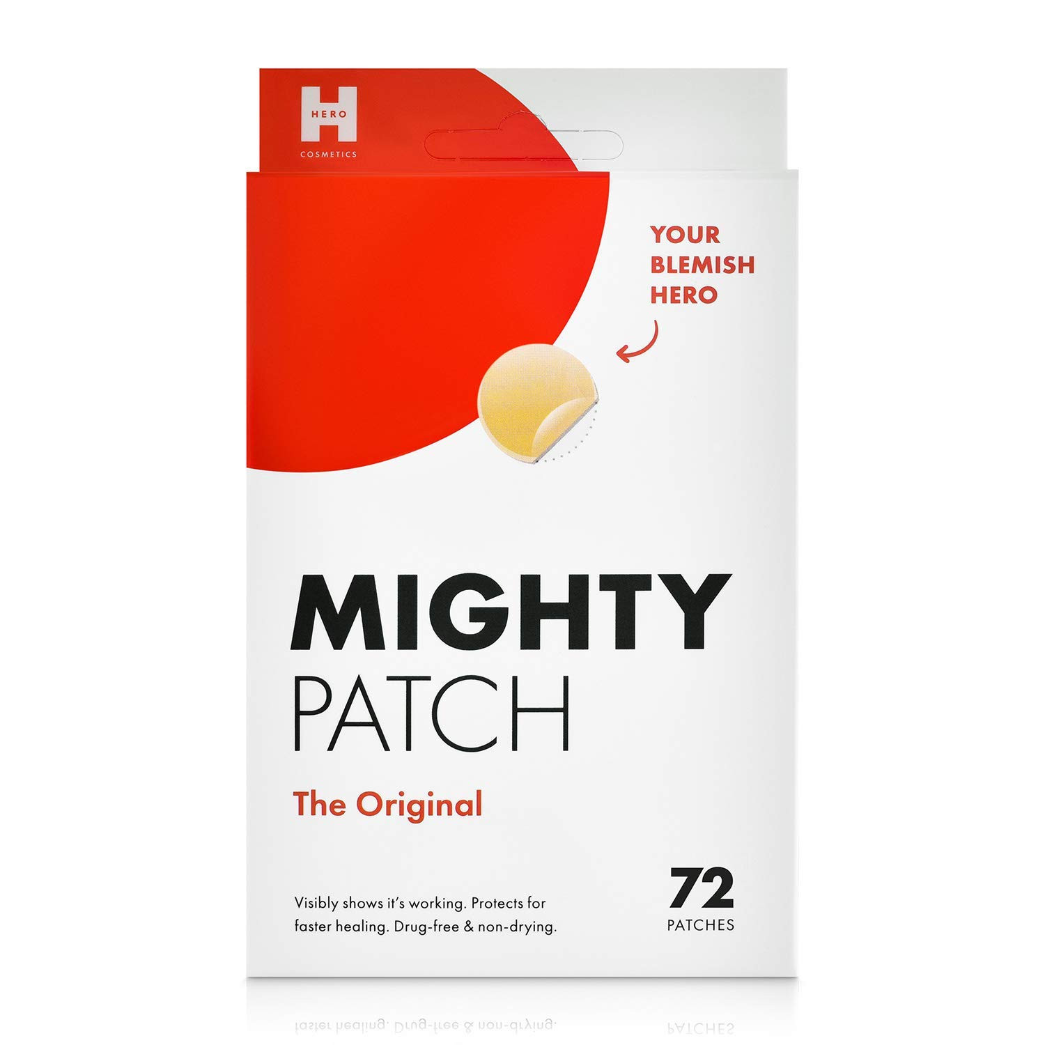 Mighty Patch Original from Hero Cosmetics - Medical-grade Hydrocolloid Pimple Patch, Nightime ble... | Amazon (CA)