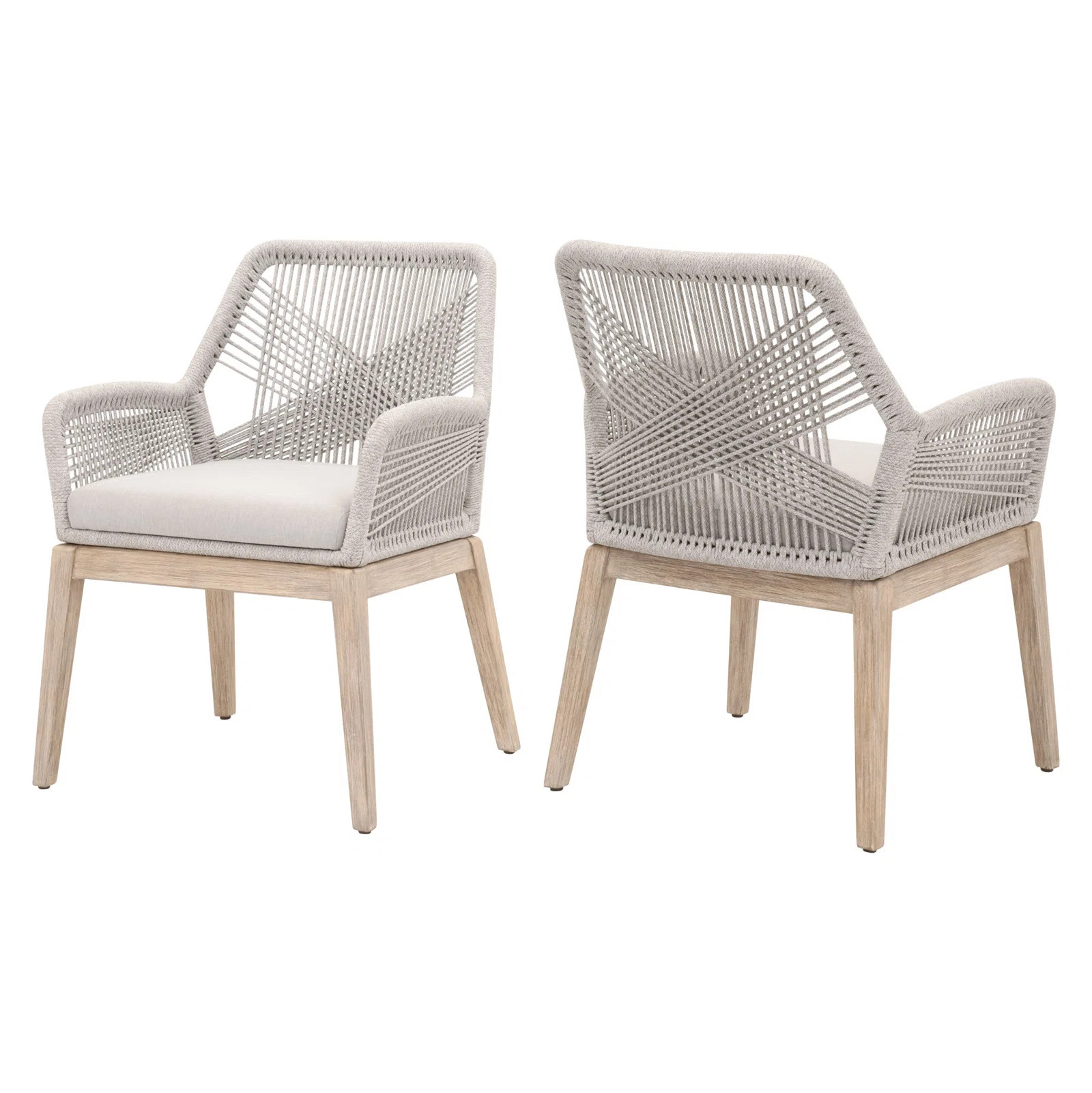 Purvis 19.5'' H Upholstered Armchair (Set of 2) | Wayfair North America
