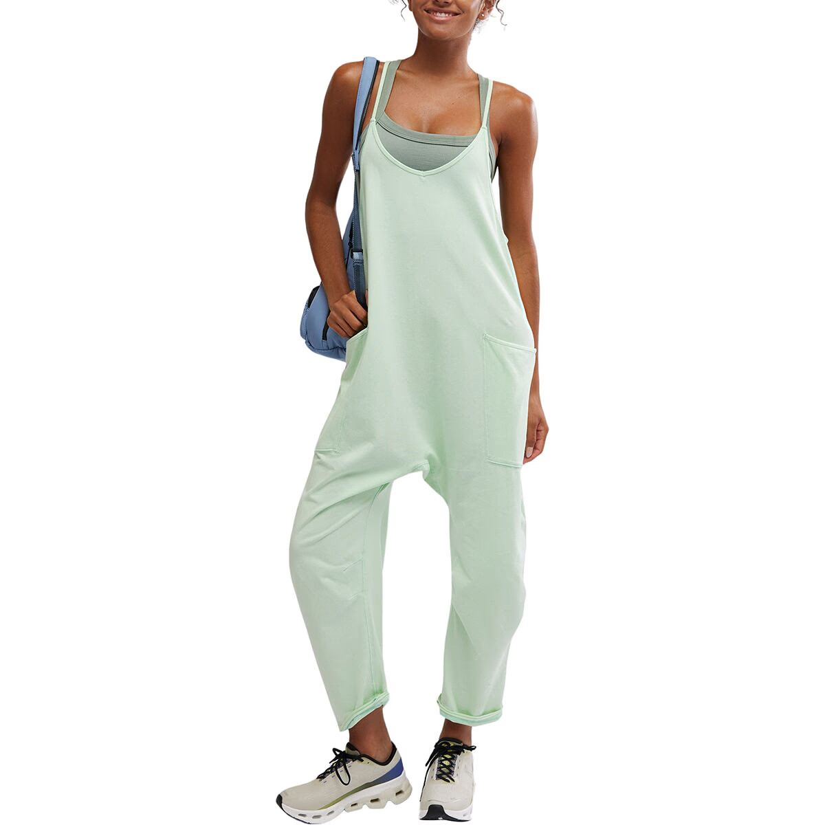 FP Movement Hot Shot Onesie Jumpsuit - Women's Pistachio, XS | Backcountry