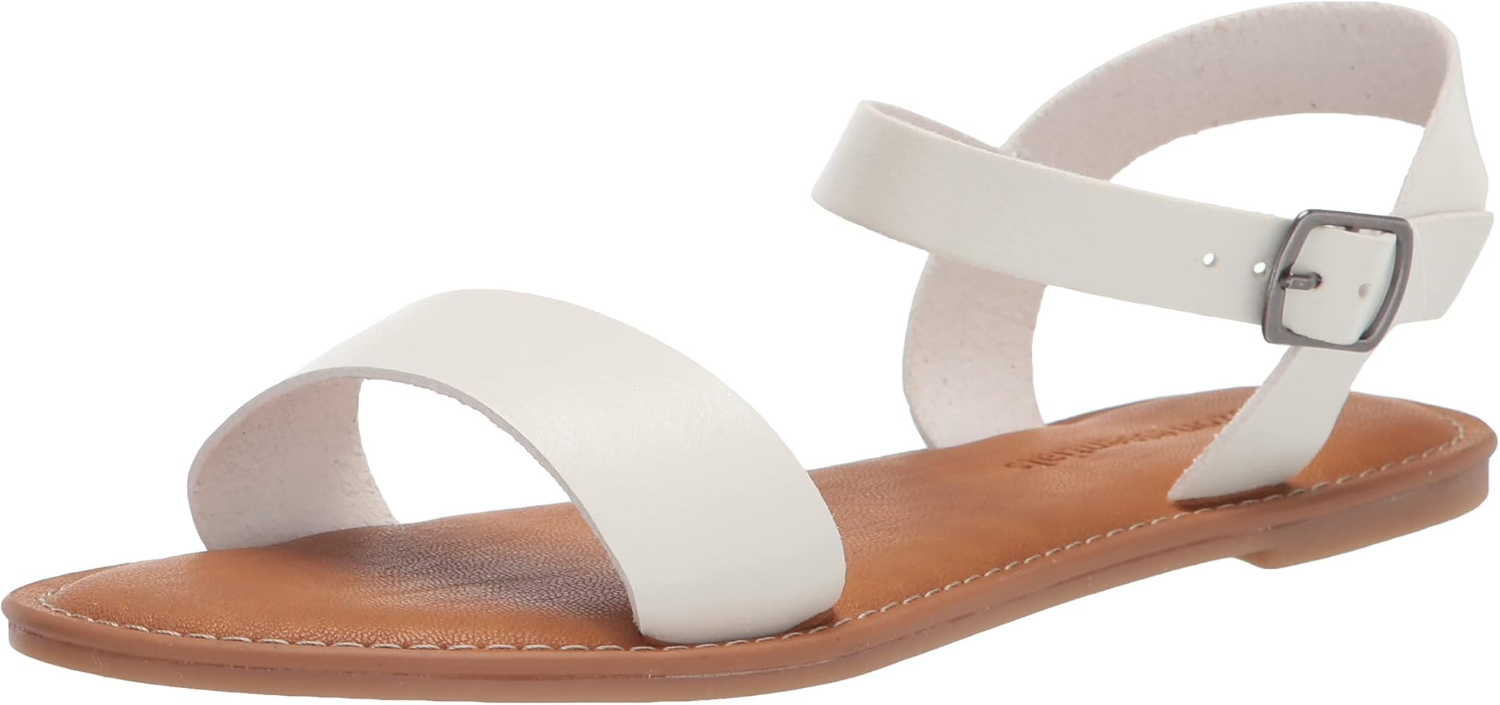 Amazon Essentials Women's Two Strap Buckle Sandal | Amazon (US)