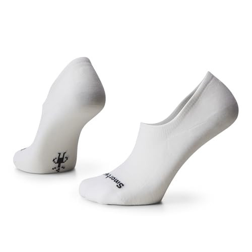 Smartwool Women's Everyday No Show Socks - WHITE - XL | Amazon (US)