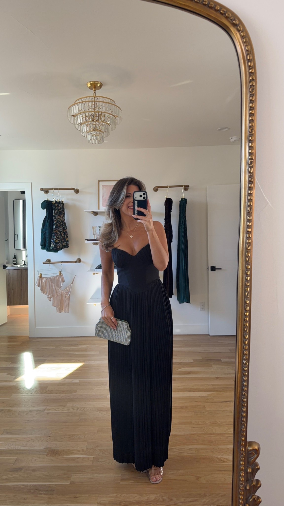 Black strapless pleated wedding guest and formal event dresses

Vici code: Emerson30
Electric picks code: emerson20

Wearing my usual small/2

Wedding guest
Formal event
Black tie
Strapless
Pleated
Special occasion

#LTKootd #LTKSeasonal #LTKWedding