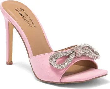 CALL IT SPRING Reign Crystal Embellished Bow Mule Sandal | Nordstromrack | Nordstrom Rack