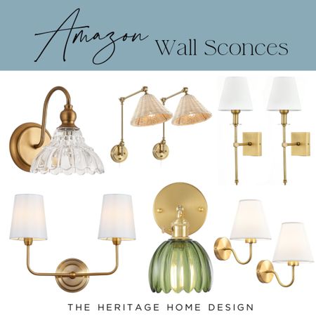 I’m on the hunt for gold sconces and found lots of beautiful options on Amazon! I need them for my living room but these would all be perfect for bathrooms and bedrooms as well! 

#LTKhome #LTKstyletip #LTKfindsunder100