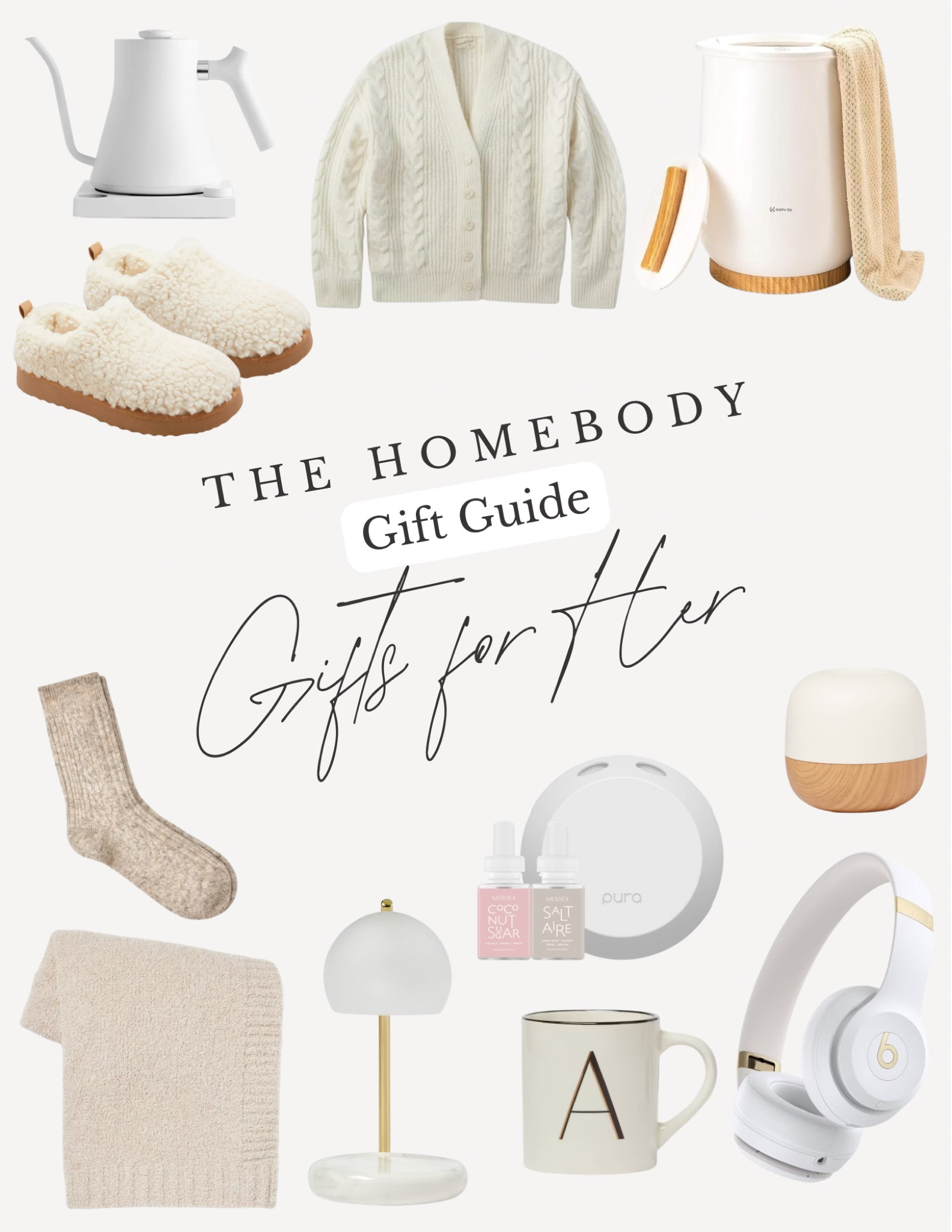 Gift ideas for the homebody! Gifts for the homebody, Gift guide, gifts for her, gift ideas, Christmas gifts, home gifts, girl gifts, gifts for friends, gifts for the host affordablebyamanda.com , Affordable by Amanda 

#LTKHome #LTKCyberWeek #LTKGiftGuide