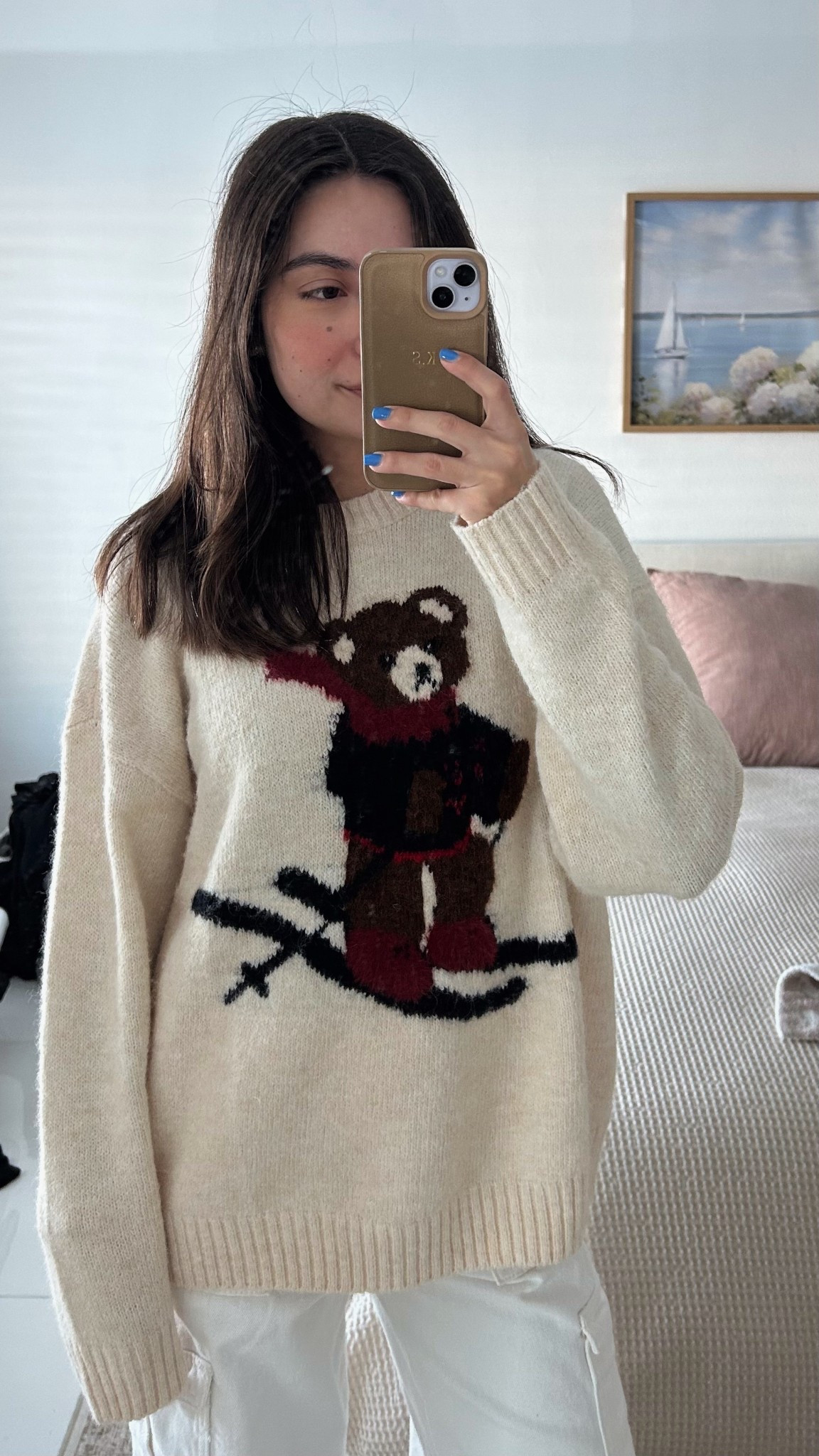 Teddy Bear Sweater from Target 🧸🎿 wearing a size small! The best Target Find!!

#LTKHoliday