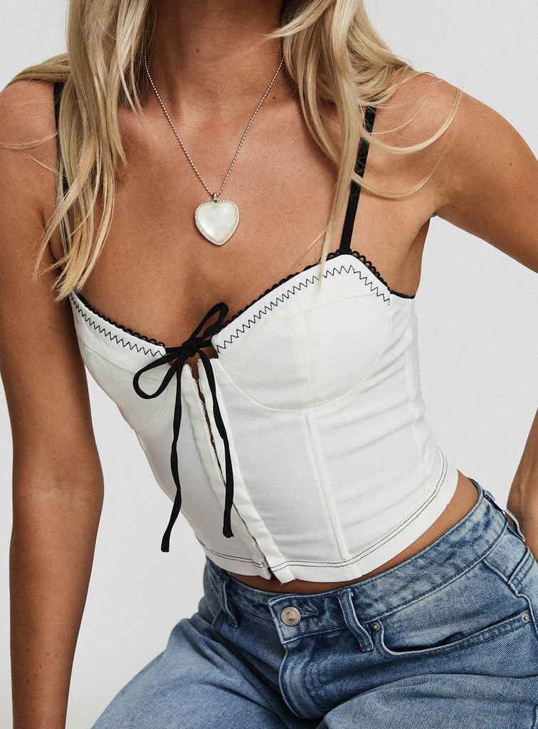 Severas Top White | Princess Polly US