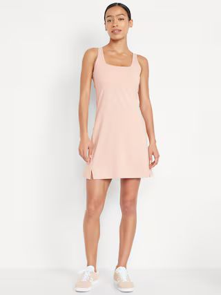 PowerSoft Square-Neck Athletic Dress | Old Navy (US)