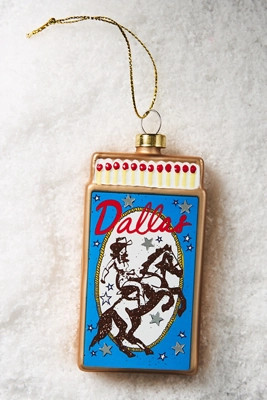 Furbish Studio Destination Matchbook Glass Ornament | Anthropologie (US)
