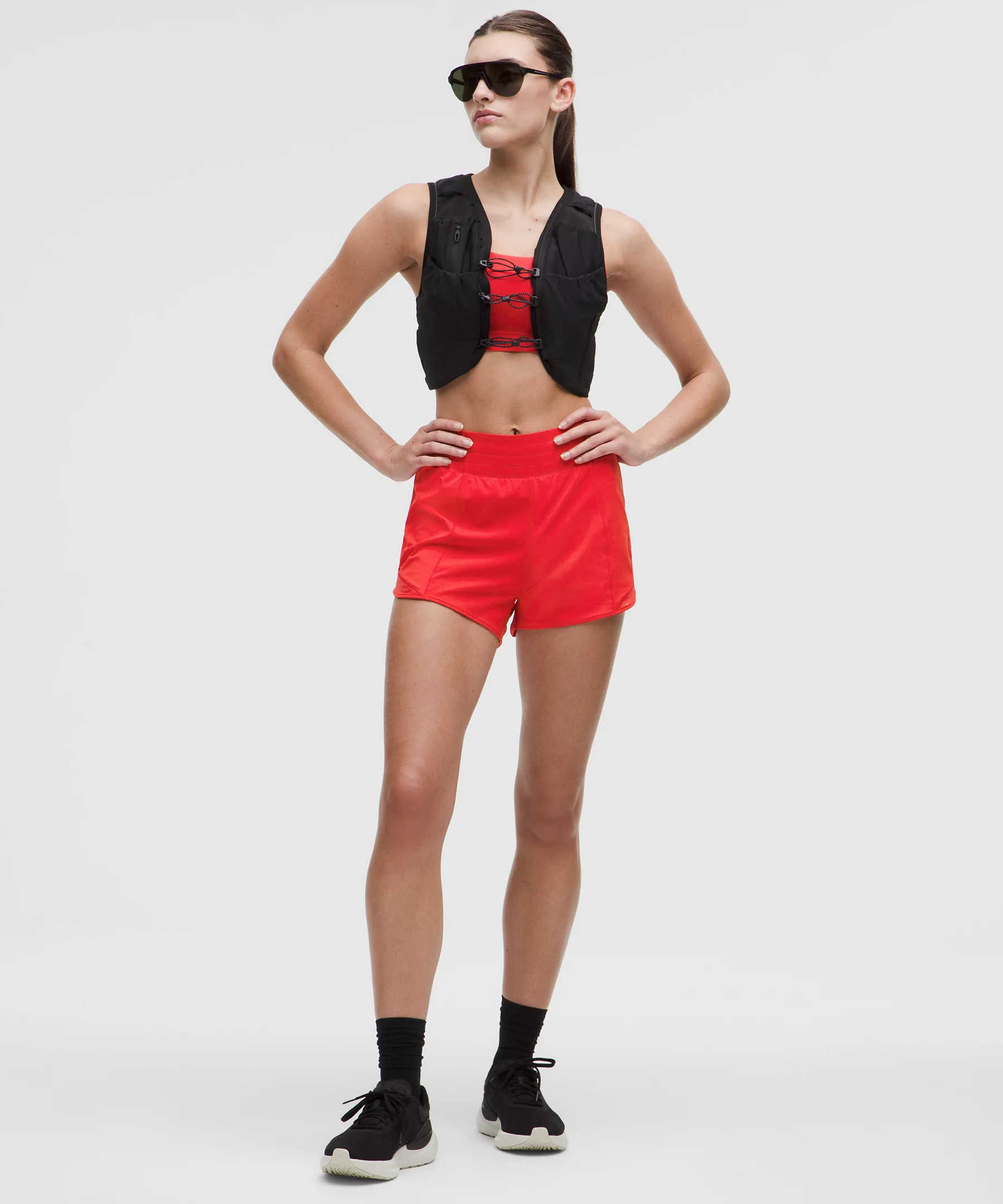 Hotty Hot High-Rise Lined Short 4" | Lululemon (US)