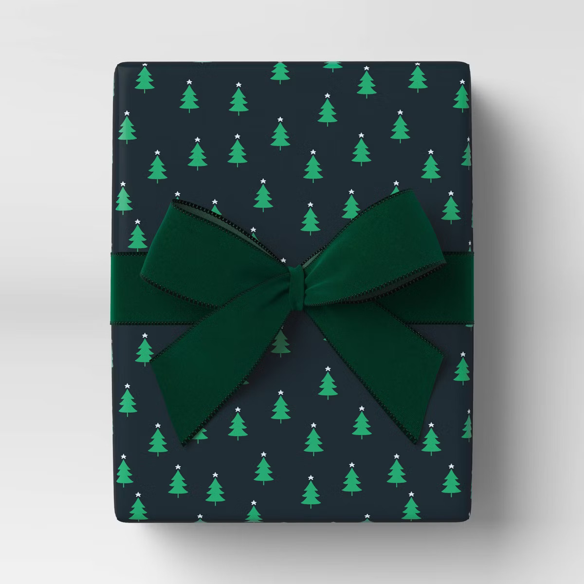 1.5" Velvet Fabric Christmas Ribbon 20' Green - Wondershop™ | Target