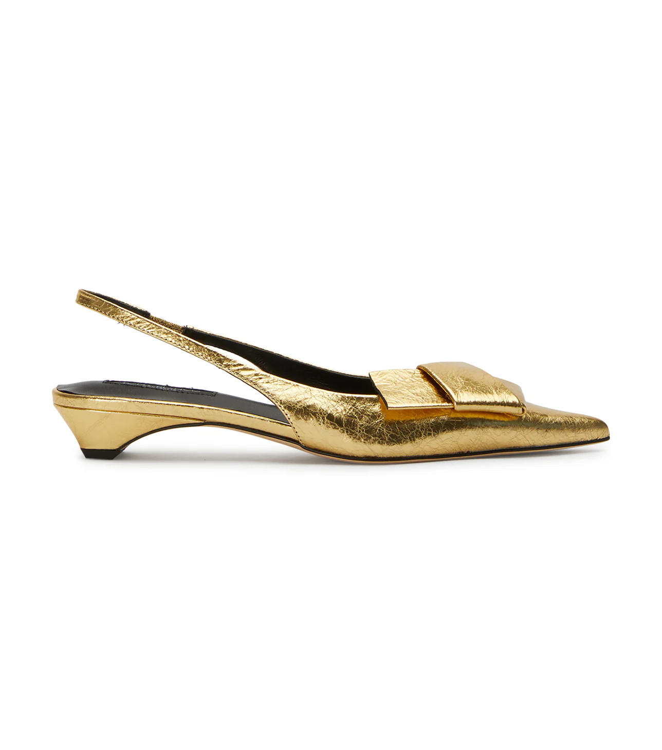 Elijah Gold Vintage Metal Flats | Tony Bianco (Australia & New Zealand)