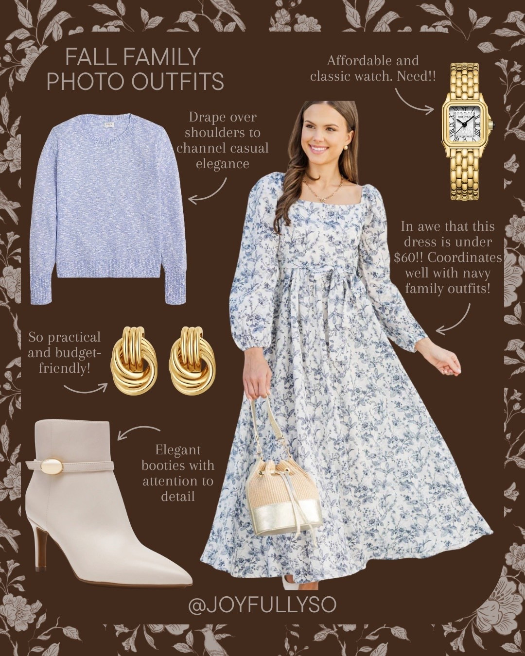 Toile dress for fall family photos 

#LTKFindsUnder100 #LTKStyleTip #LTKSeasonal
