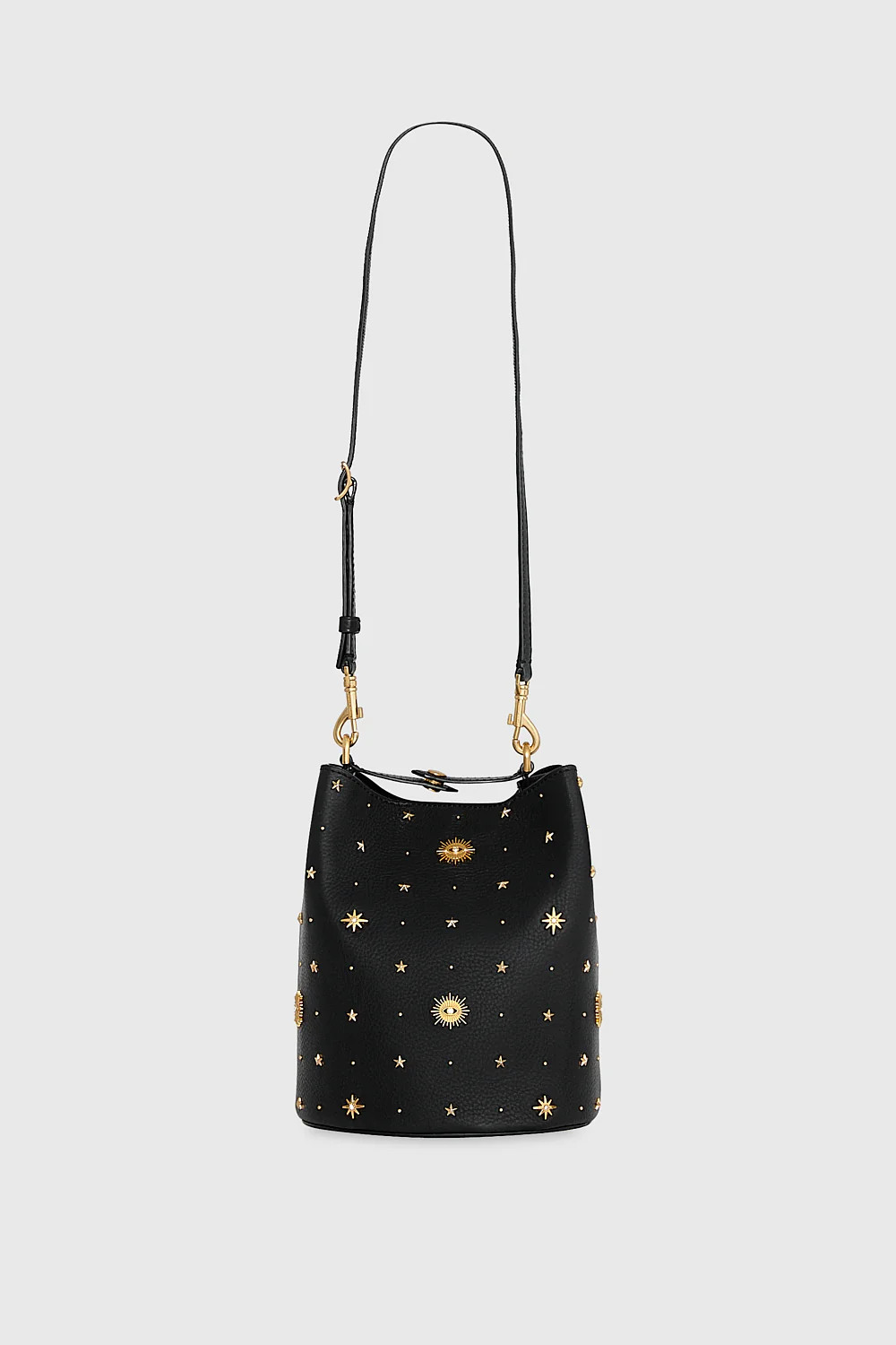 Evil Eye Studded Bucket | Rebecca Minkoff