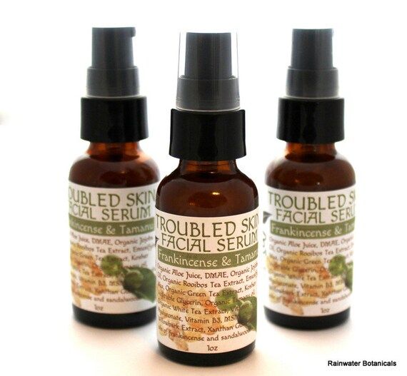 Troubled Skin Serum With Frankincense and Tamanu | Etsy (US)
