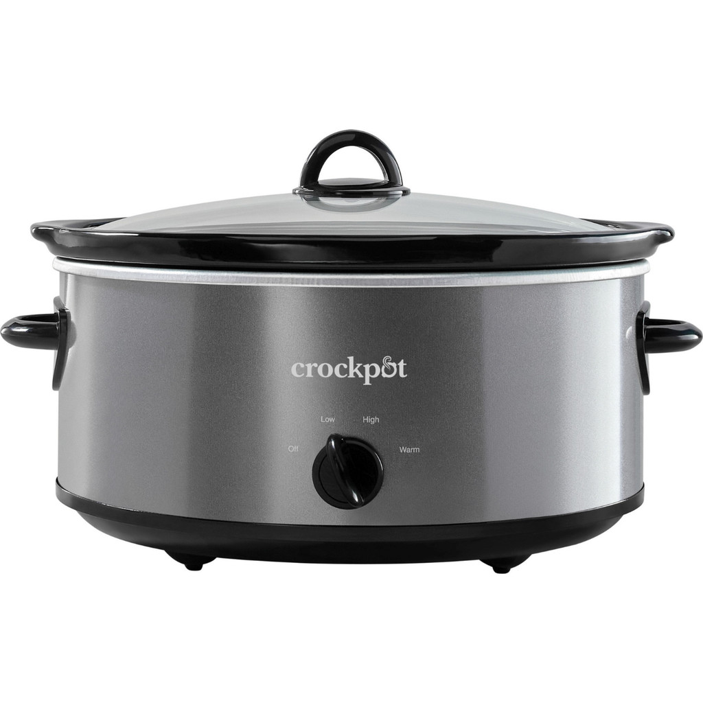 Crock-pot 7-Quart Manual Slow Cooker in Charcoal at Nordstrom | Nordstrom