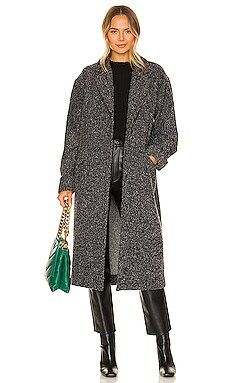 AFRM Bran Coat in Noir Tweed from Revolve.com | Revolve Clothing (Global)