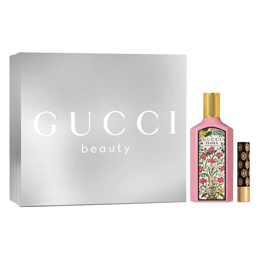 Gucci Ladies Gucci Flora Gorgeous Gardenia 2pcs EDP Gift Set Fragrances 3616305448019 | Jomashop.com & JomaDeals.com