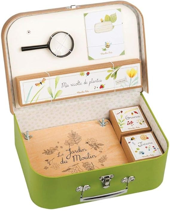 Moulin Roty Le Jardin - Botanist's Kit Carry Case (Valise Le Botaniste) | Amazon (US)