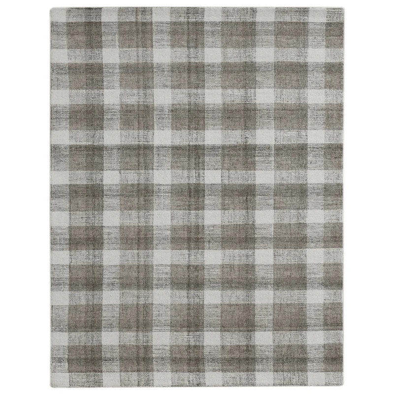 Tartan Rug in Sand | Winnoby 