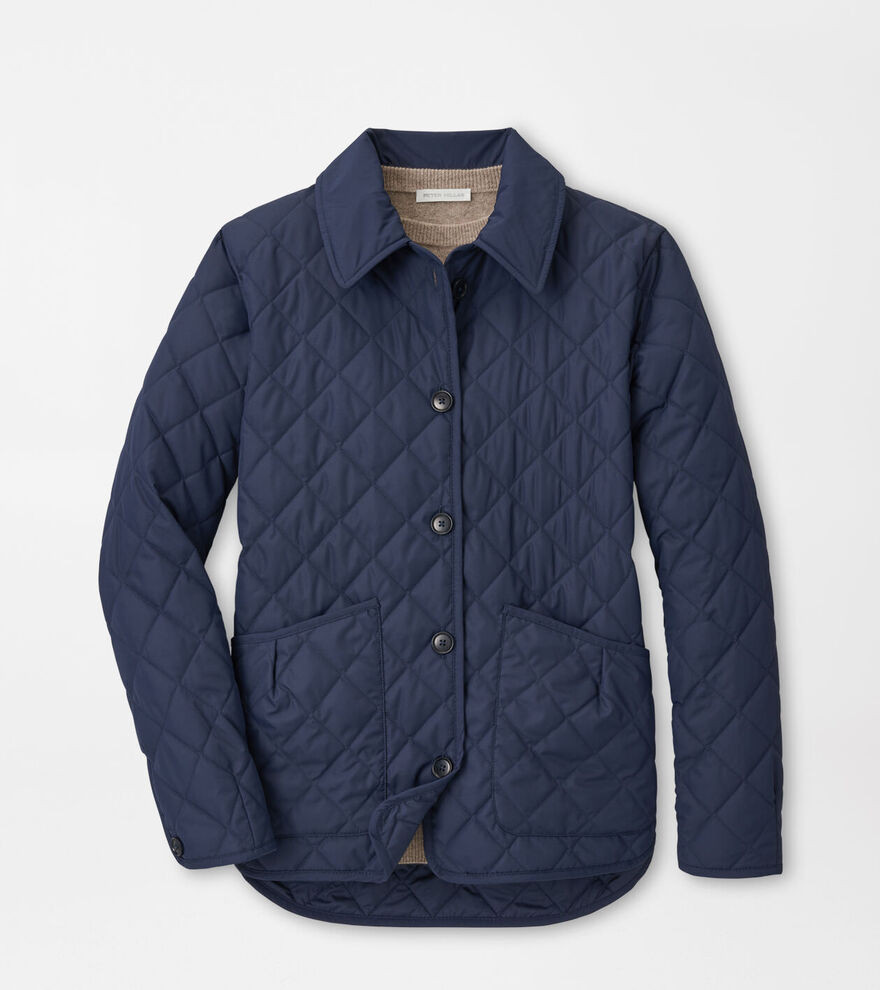 Blythe Diamond Quilted Travel Jacket | Peter Millar