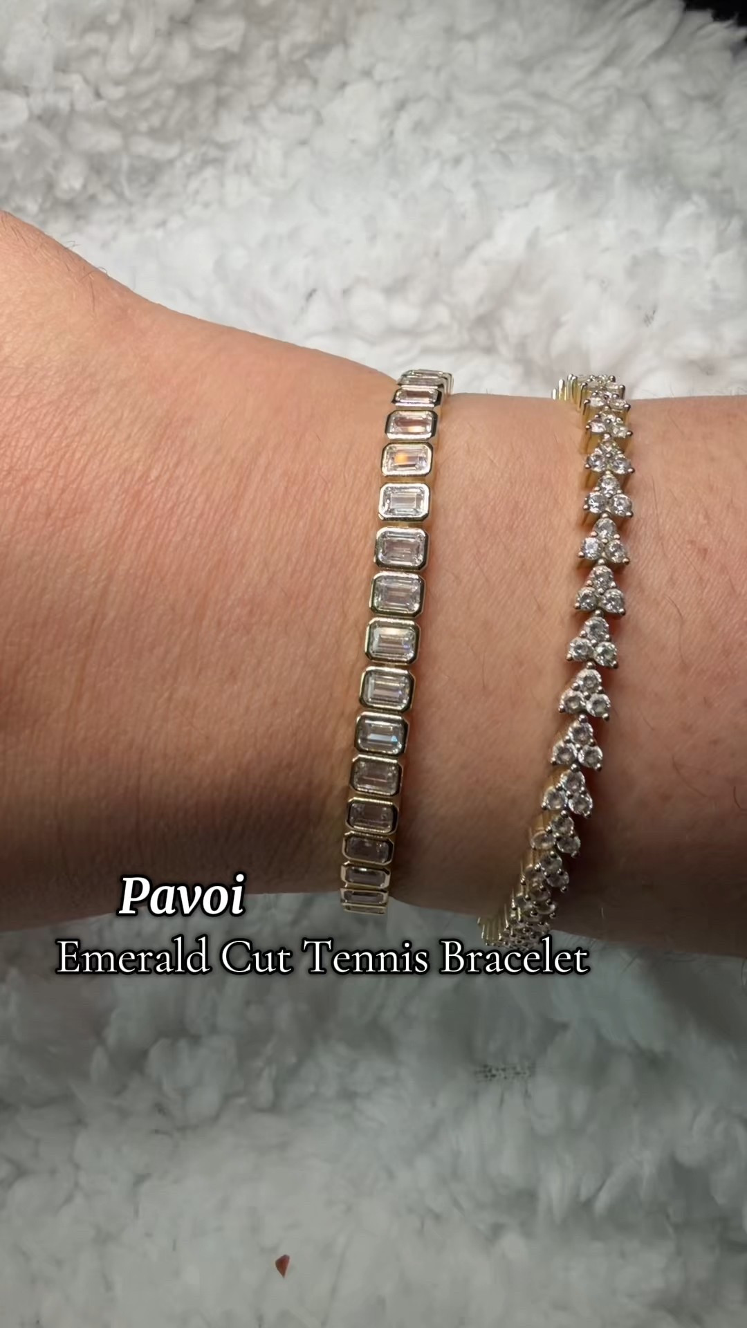 Love a good luxury yet affordable bracelet stack. 14k gold plating and available in yellow and white gold plating. Pavoi offers amazing affordable jewelry options. 

#LTKSaleAlert