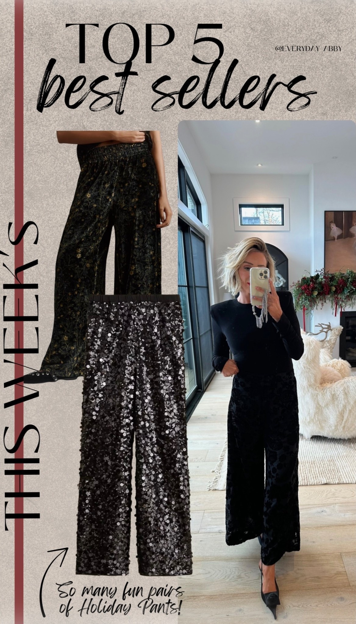 Holiday pants 😍😍

#LTKSeasonal #LTKCyberWeek #LTKHoliday