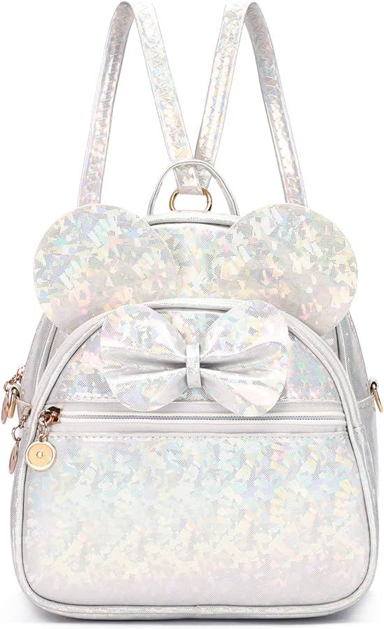 KL928 Girls Bowknot Polka Dot Cute Mini Backpack Small Daypacks Convertible Shoulder Bag Purse fo... | Amazon (US)