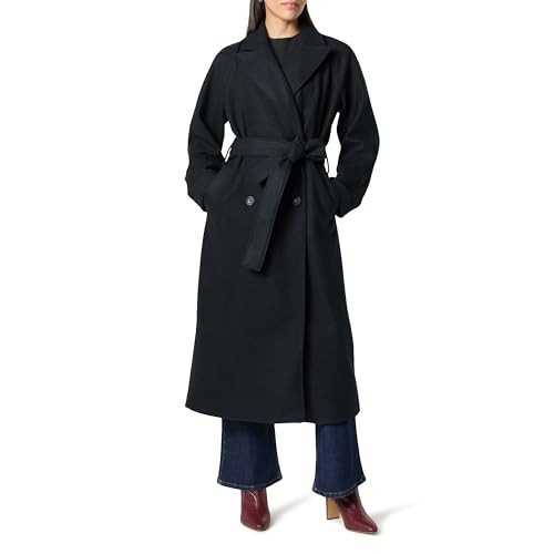 The Drop Women's Jessy Elongated Overcoat, Black, L | Amazon (US)