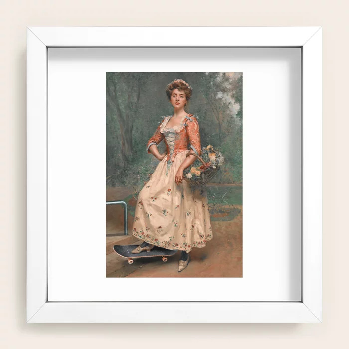 Skater Girl Art Print | Society6
