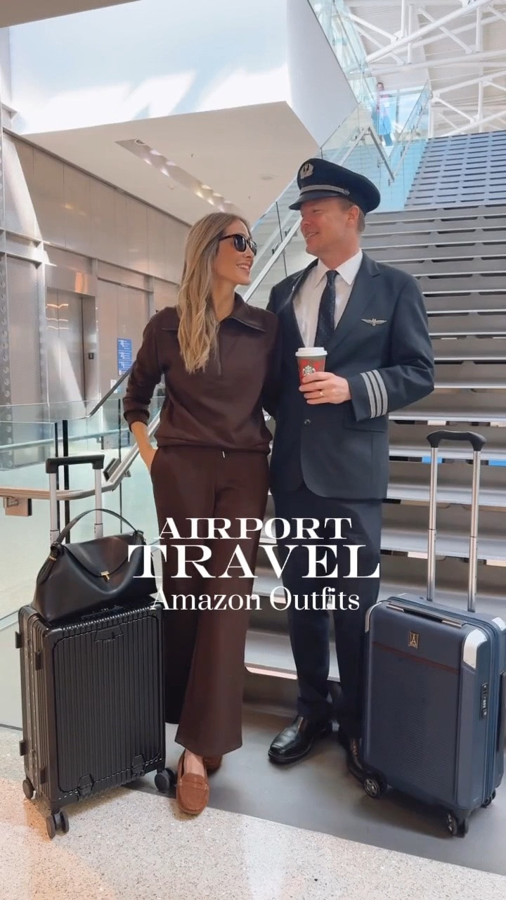 Airport travel Amazon outfits 
Fits true to size and I’m wearing size small 
Travel outfit 
Airport outfit

#LTKootd #LTKTravel #LTKOver40