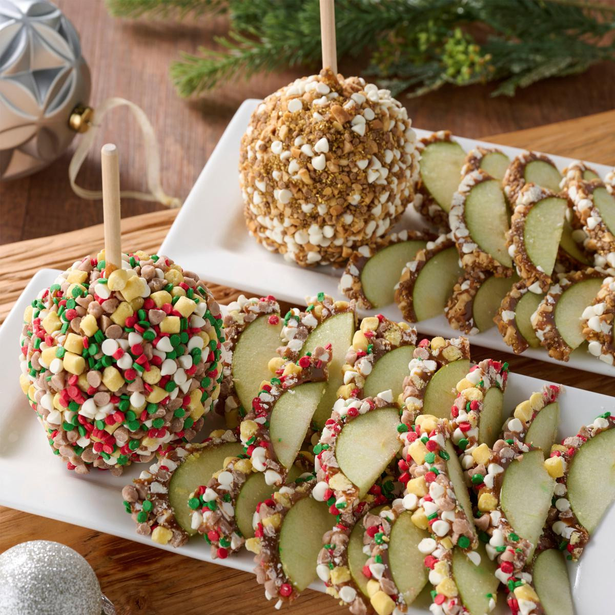 Affy Tapple 8pc White Christmas Apple Assortment | HSN