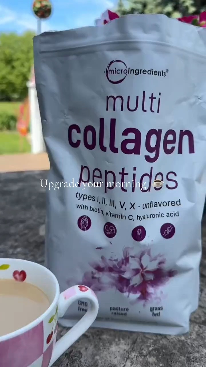 Collagen peptides in my morning coffee ☕️

#LTKBeauty #LTKOver40 #LTKstorytime