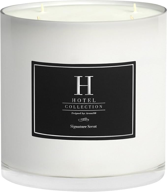 Black Velvet Deluxe Scented Candle, Luxury Hotel Inspired Big Candle with Hints of Zesty Citrus, ... | Amazon (US)