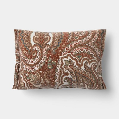 Lumbar Paisley Throw Pillow Rust - Threshold™ | Target