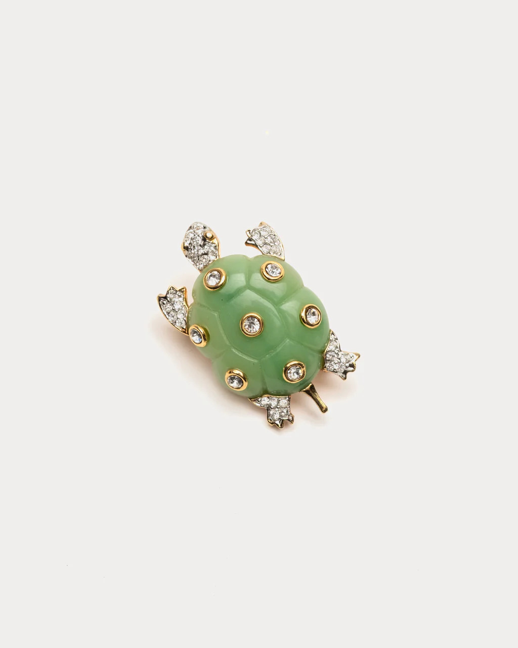 Turtle Pin - Green | Frances Valentine